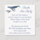 Search for whales square invitations Mother to be
