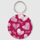 Search for heart and hands key rings Girly