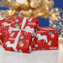 Search for equestrian christmas wrapping paper Animal