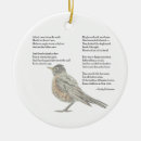 Search for poetry christmas tree decorations Bird