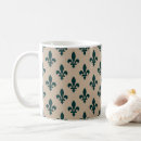 Search for fleur de lis mugs French symbol