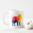 Search for wolf silhouette mugs Forest