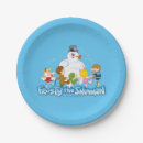 Search for frosty the snowman plates Kids cartoon