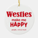 Search for westie christmas tree decorations West highland terrier