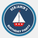 Search for sailboat birthday stickers Kids