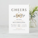 Search for cheers to 90 years birthday invitations 90th birthday party