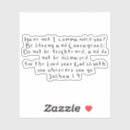 Search for 9 1 1 stickers Christian