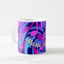 Search for pink music note mugs For her