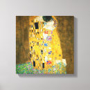 Search for gold leaf canvas prints Gustav klimt