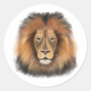 Search for king of the jungle stickers Watercolor