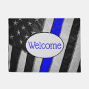 Search for american flag doormats Law enforcement