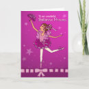 Search for dancing girl birthday cards Ballerina