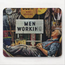 Search for men at work mouse mats Workers