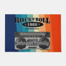 Search for rock and roll doormats Retro