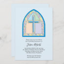 Search for stained glass invitations Boy