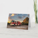 Search for fire engines birthday cards Fireman