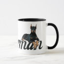 Search for doberman pinscher mugs Canine