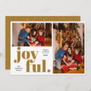 Search for multiple photo christmas cards Gold