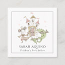 Search for princess business cards Castle