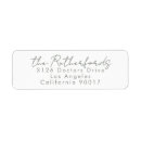 Search for green and black return address labels Calligraphy