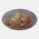 Search for fruit oval stickers Still life