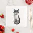 Search for tuxedo napkins Pet