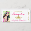 Search for hot pink quinceanera invitations Quinceañera