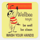 Search for wash your hands stickers Clean