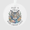 Search for cat girl christmas tree decorations Watercolor