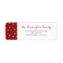 Search for glitter snowflake return address labels Snowflakes