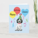 Search for cocker spaniel birthday cards Puppy
