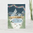 Search for village christmas cards Illustrated