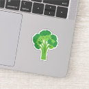 Search for green broccoli stickers Food