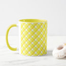Search for yellow and white stripes mugs Pattern