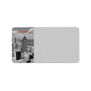 Search for city skyline return address labels Skyscraper