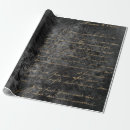 Search for french script wrapping paper Gold