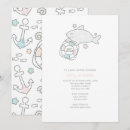 Search for shark baby shower invitations Nautical