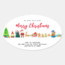 Search for vintage christmas stickers Tree