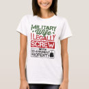 Search for military spouse tshirts Wife