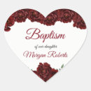 Search for red rose flowers stickers Burgundy