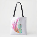 Search for violin tote bags Watercolor