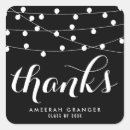 Search for black and white grad stickers Graduation thank you