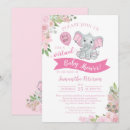 Search for elephant invitations It's a girl