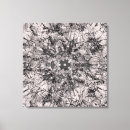 Search for rose drawing canvas prints Black