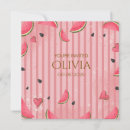 Search for one in a melon birthday invitations Watermelon