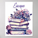 Search for book stack posters Flowers