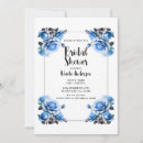 Search for vibrant blue invitations Flowers