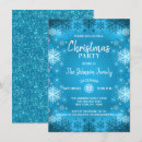 Search for blue white christmas invitations Snowflakes