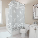 Search for white lace shower curtains Bathroom
