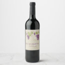 Search for grapes wine labels Elegant